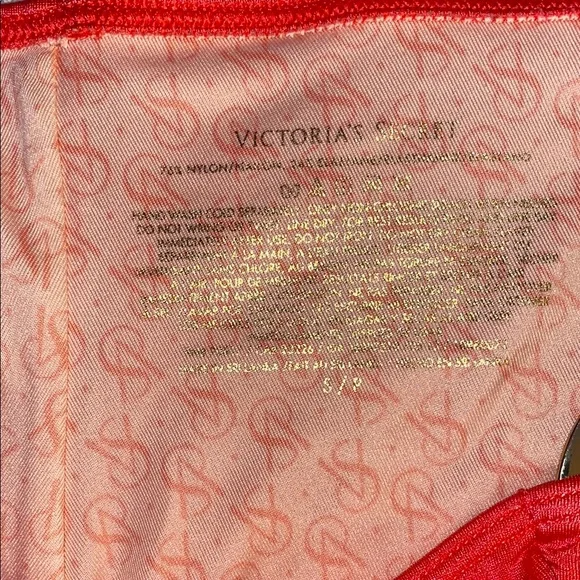 Victoria's Secret Pastel pink Bikini Bottom with Gold Details - Picture 2 of 4